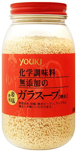 ユウキ 化学調味料無添加のガラスープ 400g