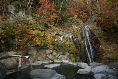 滝見の湯（混浴）八丁の湯　奥鬼怒温泉