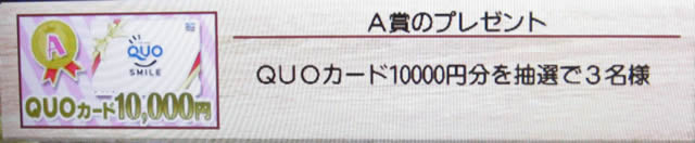 FNSうたの夏まつり2019データ放送プレゼント13